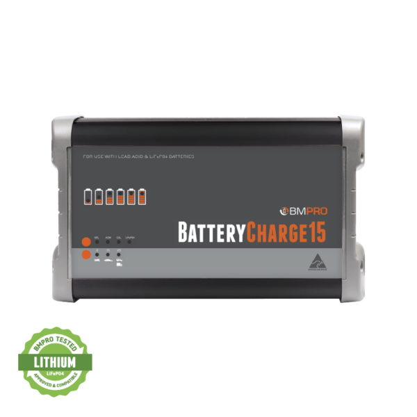 Batterycharge15 Battery Charger 12V 15A 7 Stage Fully Automatic