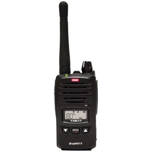 
                  
                    GME UHF CB Handheld Radio 2 Watt - TX677
                  
                