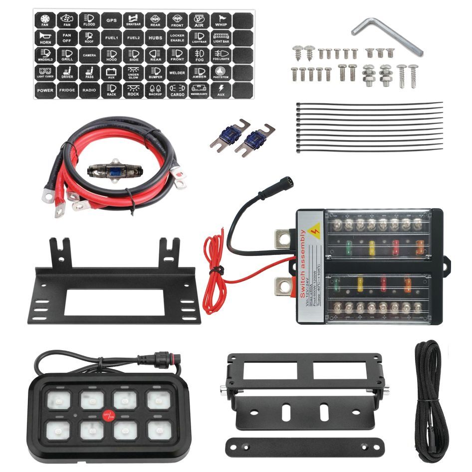 SMART 8 WAY SWITCH PANEL