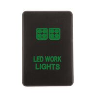 Toyota Late Work Lights Green Illum 12v on/off