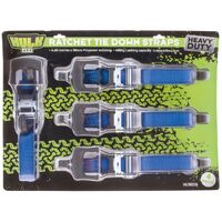 
                  
                    Ratchet Tiedown Straps Heavy Duty (4pk)
                  
                