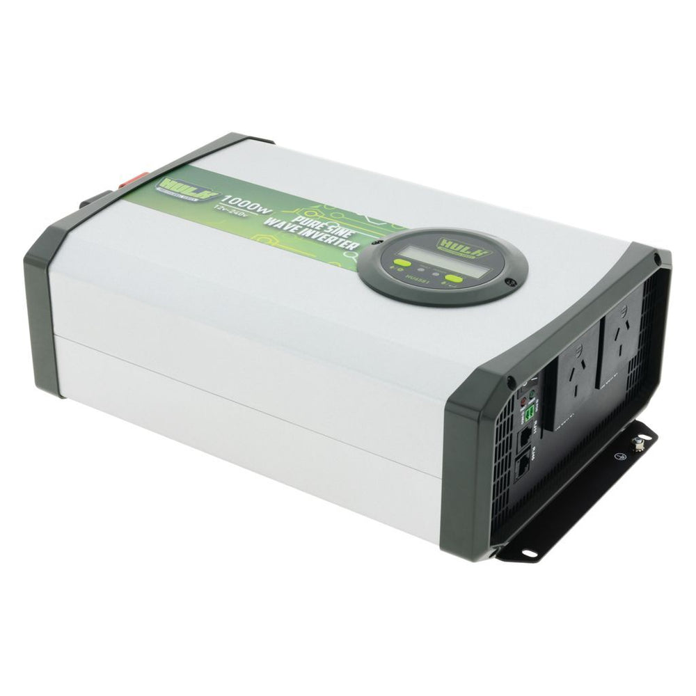 Pure Sine Wave Inverter 1000W 12VDC to 240VAC True Sine Wave