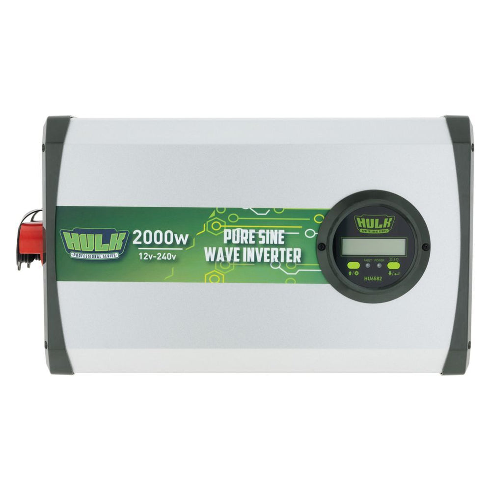 Pure Sine Wave Inverter 2000W 12VDC to 240VAC True Sine Wave