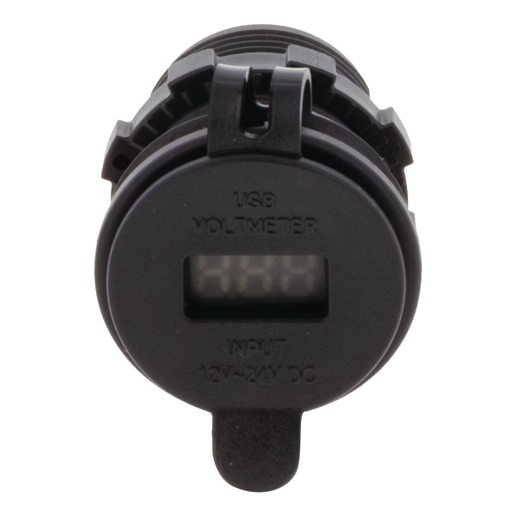 DC VOLTMETER, QC3.0 USB SOCKET & TOUCH SWITCH