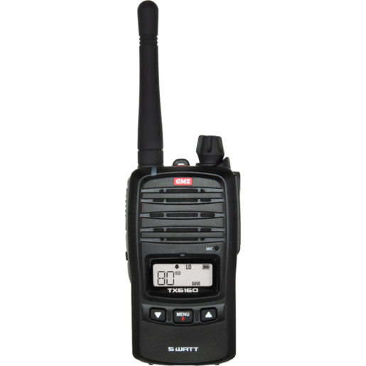 
                  
                    GME 5/1 Watt UHF CB Radio with Accessory Bundle - TX6160
                  
                