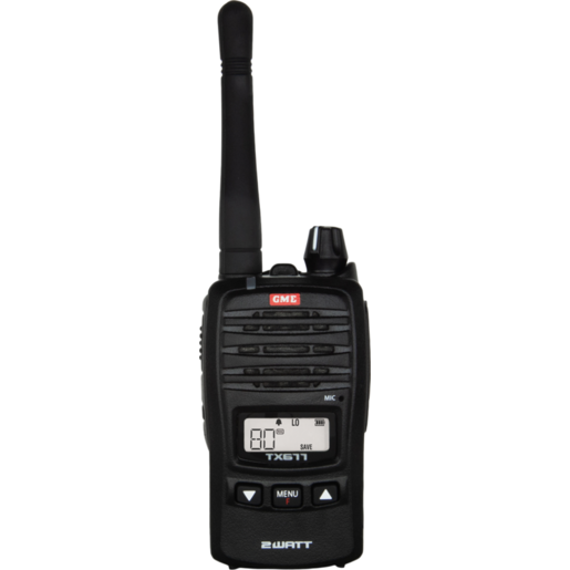 
                  
                    GME UHF CB Handheld Radio 2 Watt Twin Pack - TX677TP
                  
                