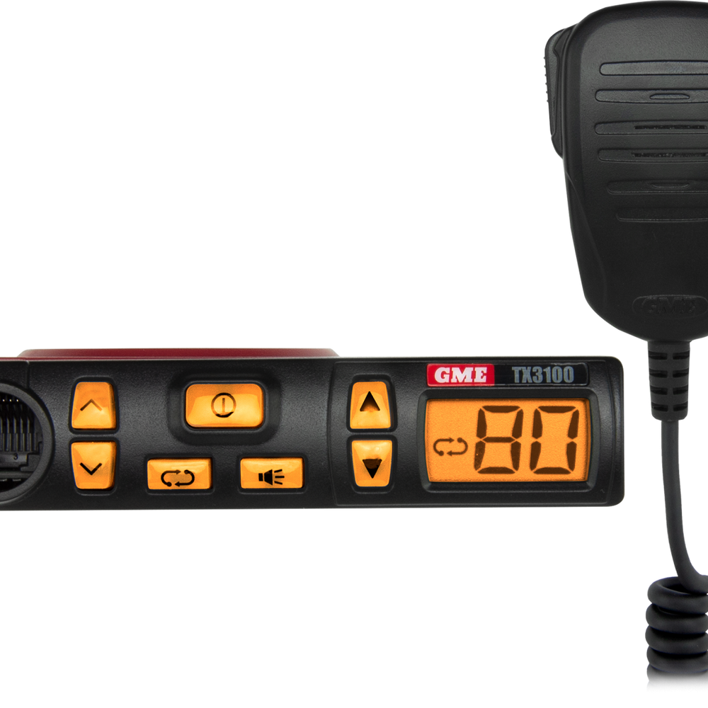 GME UHF CB Radio 5 Watt Super Compact - TX3100DP