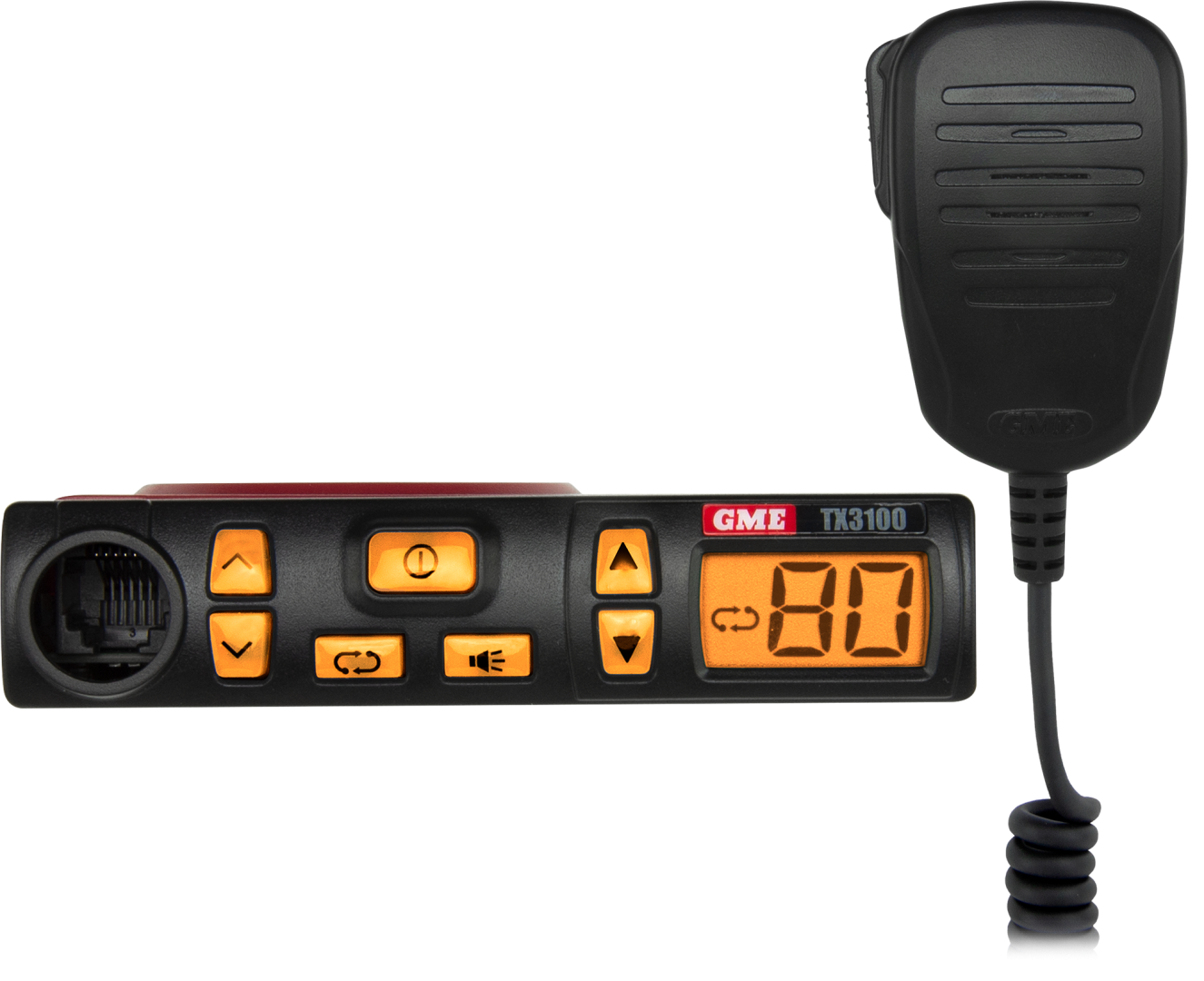 GME UHF CB Radio 5 Watt Super Compact - TX3100DP