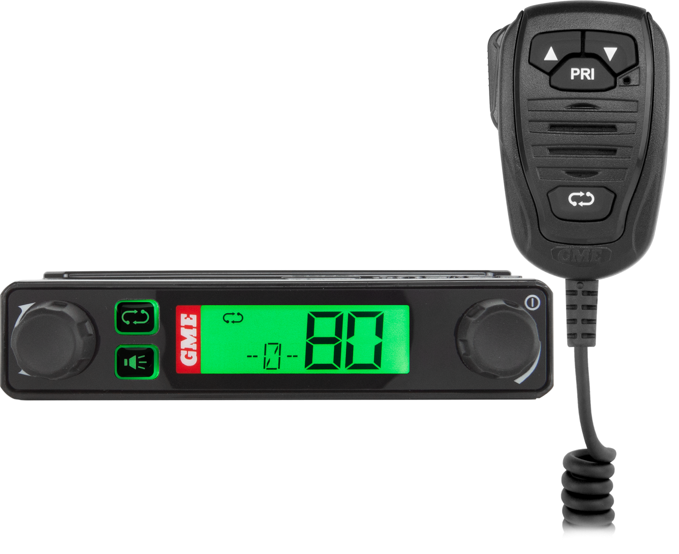 GME UHF CB Radio 5 Watt Super Compact with Scan Suite & Speaker Microphone - TX3120S